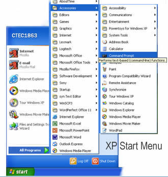 XP Start Menu