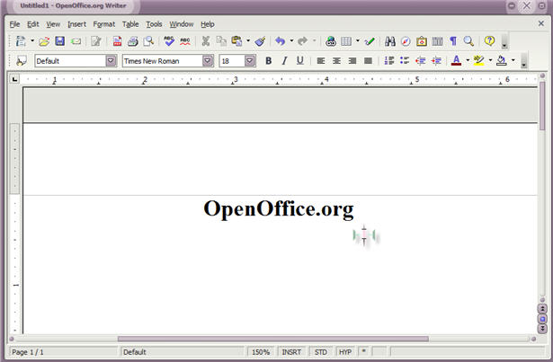 skills OpenOffice.org screen